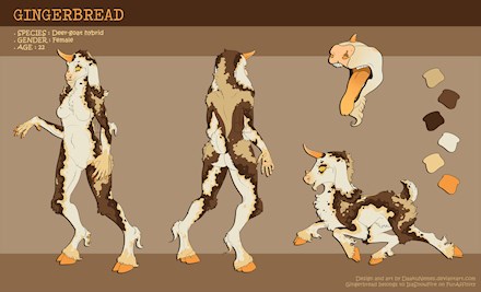 Gingerbread Reference Sheet (Commission)